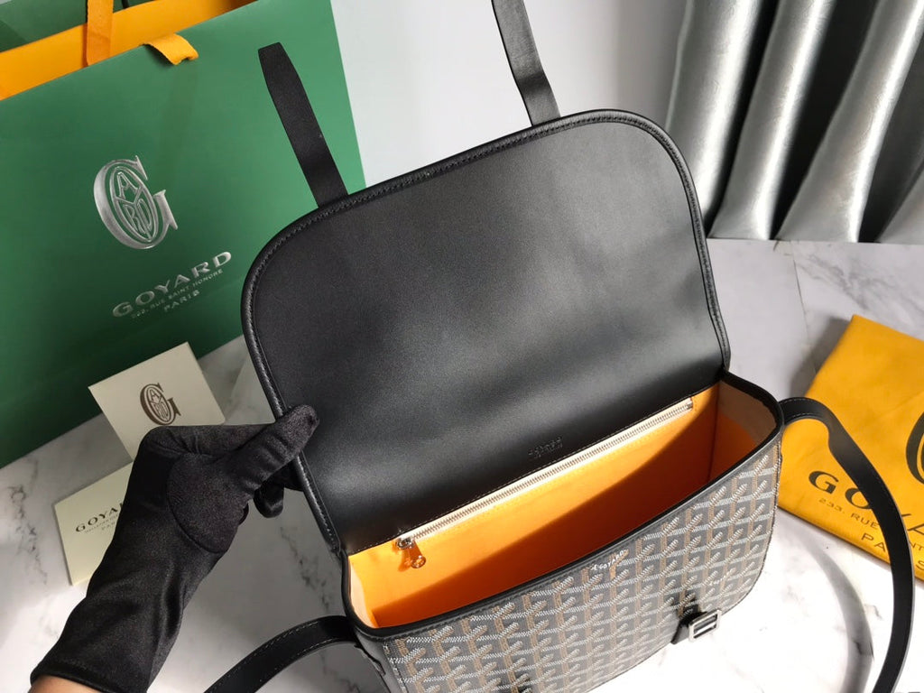 Goyard Belvedere MM Messenger Bag GY020097 Black