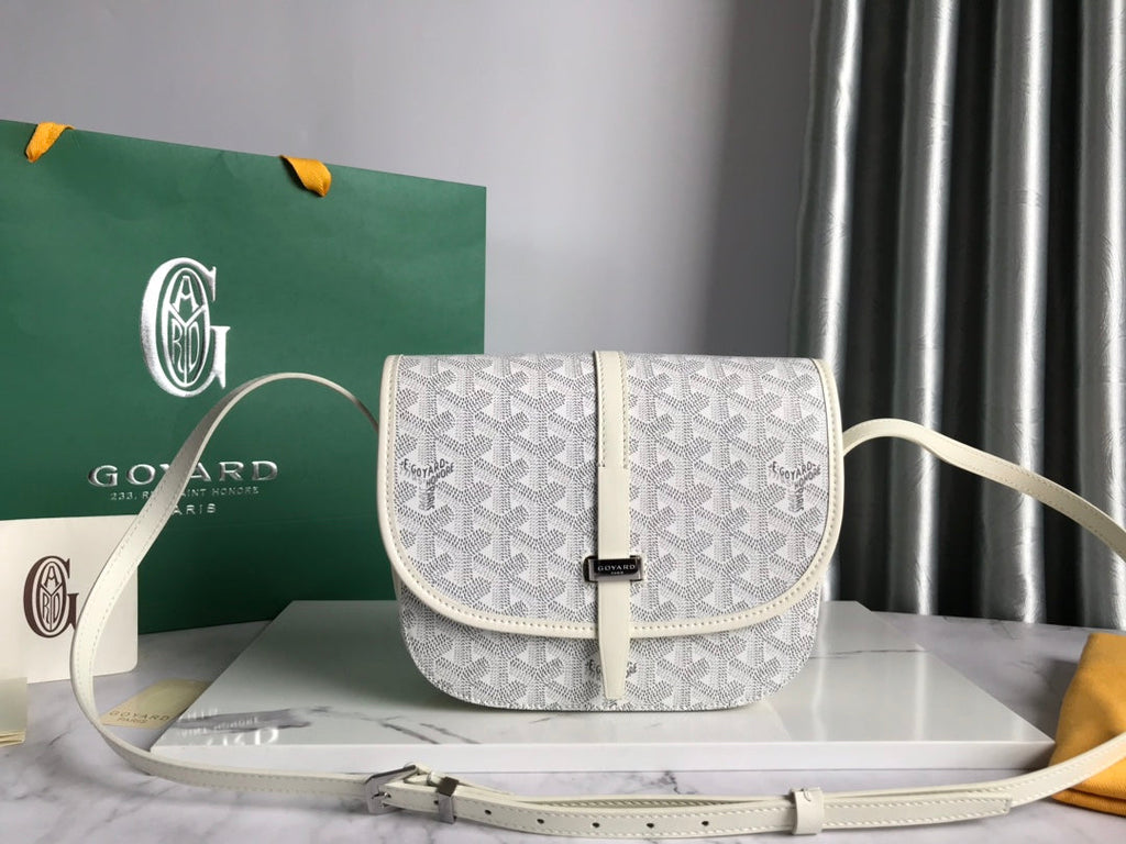 Goyard Belvedere PM Bag GY020198 White