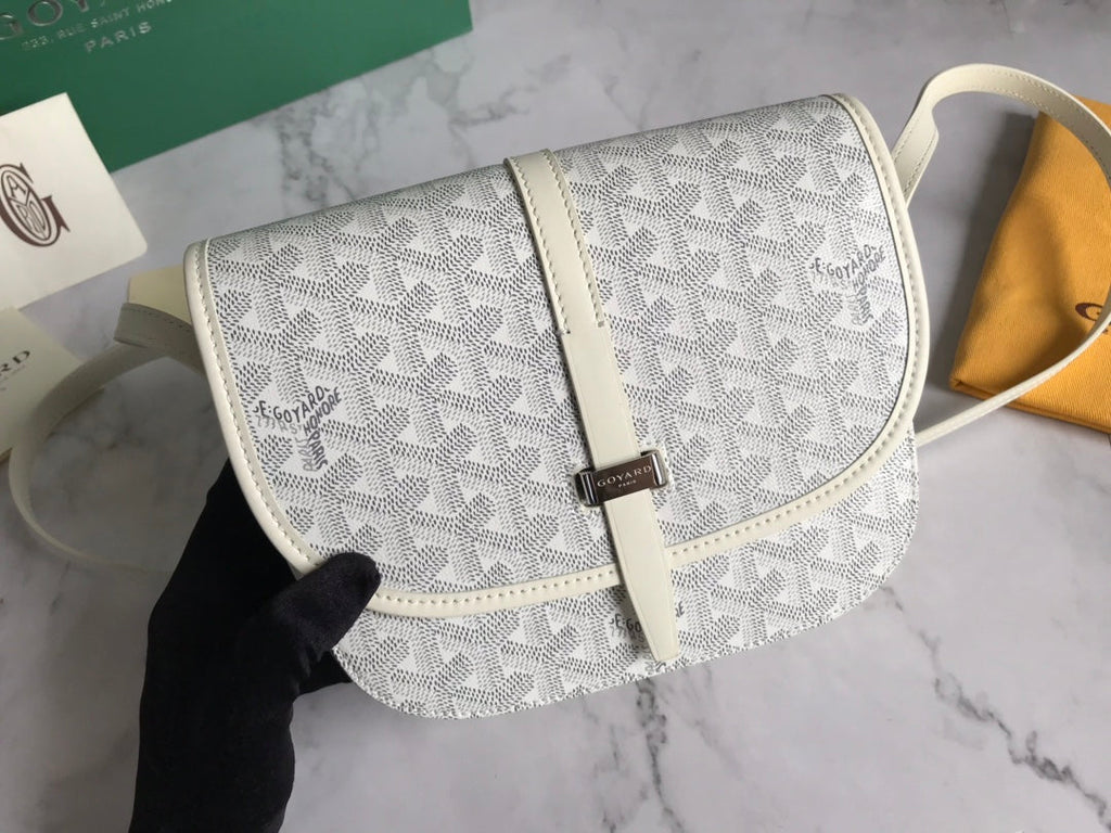 Goyard Belvedere PM Bag GY020198 White