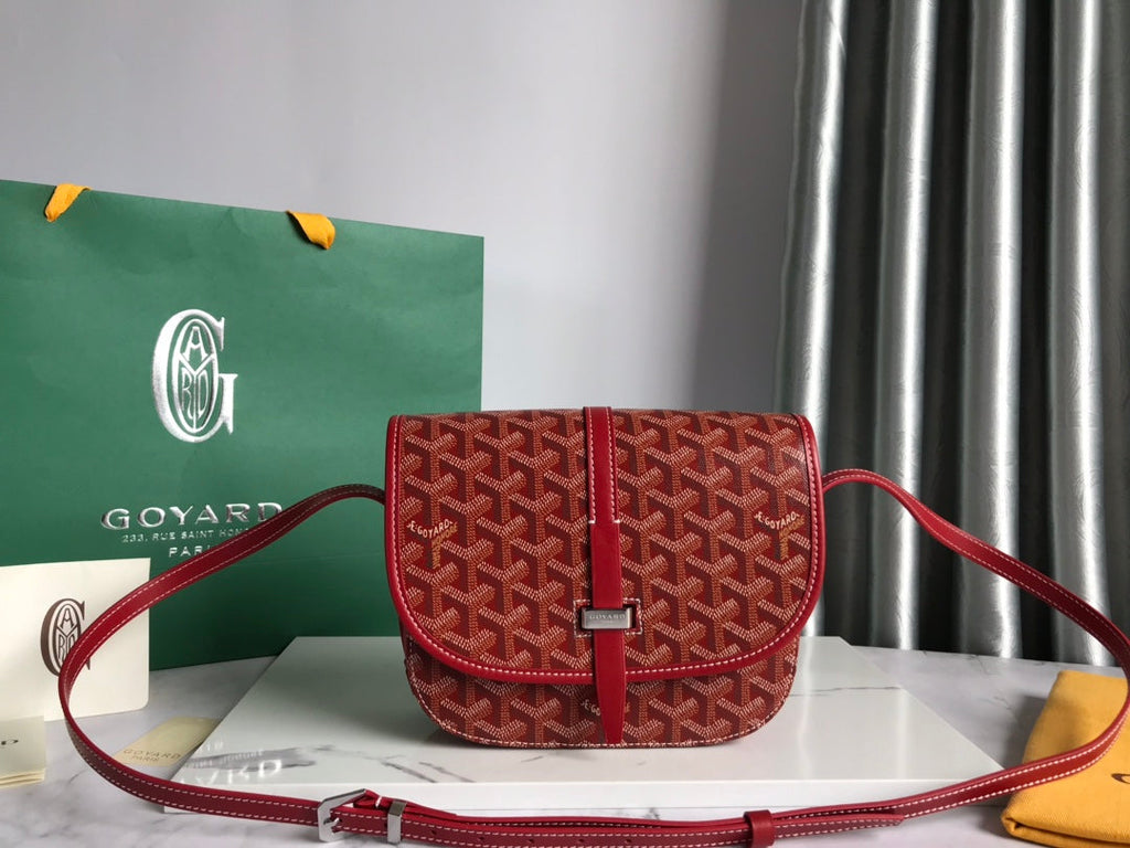 Goyard Belvedere PM Bag GY020198 Red