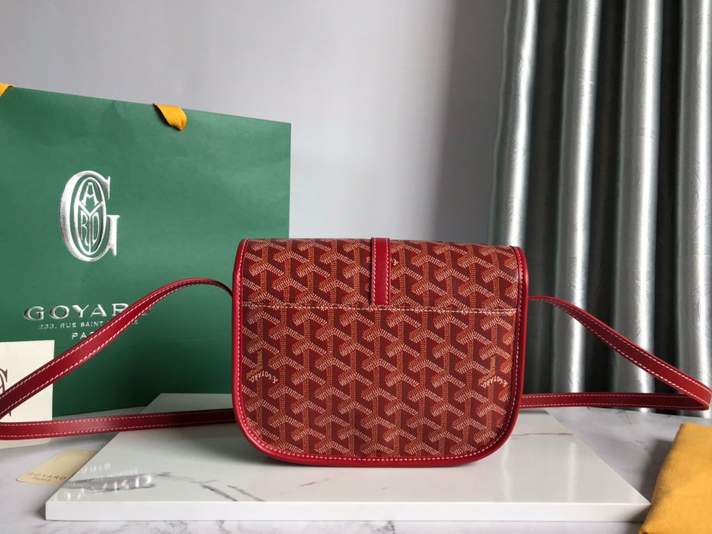 Goyard Belvedere PM Bag GY020198 Red