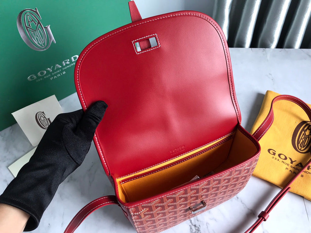 Goyard Belvedere PM Bag GY020198 Red