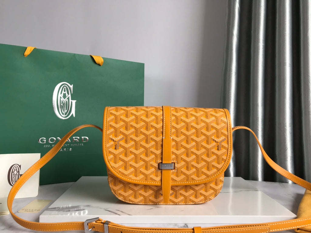 Goyard Belvedere PM Bag GY020198 Yellow