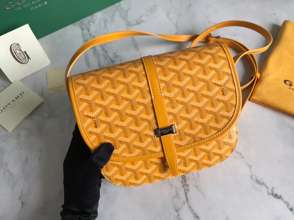 Goyard Belvedere PM Bag GY020198 Yellow