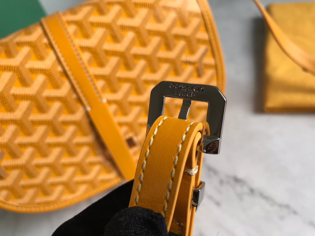 Goyard Belvedere PM Bag GY020198 Yellow