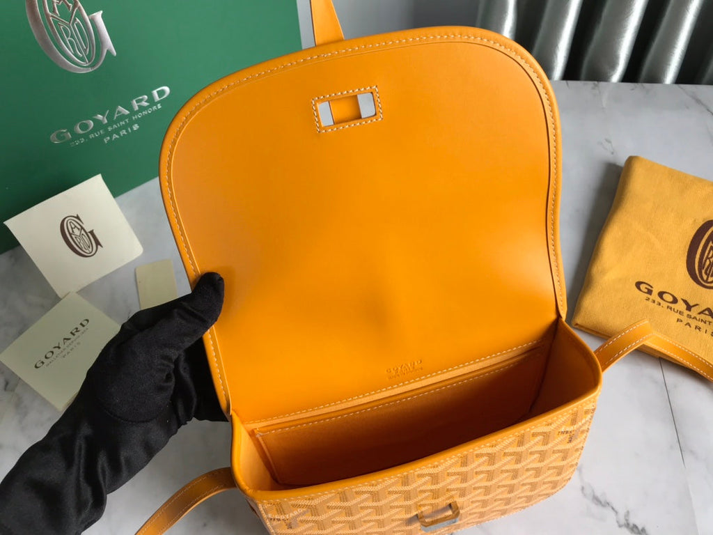 Goyard Belvedere PM Bag GY020198 Yellow