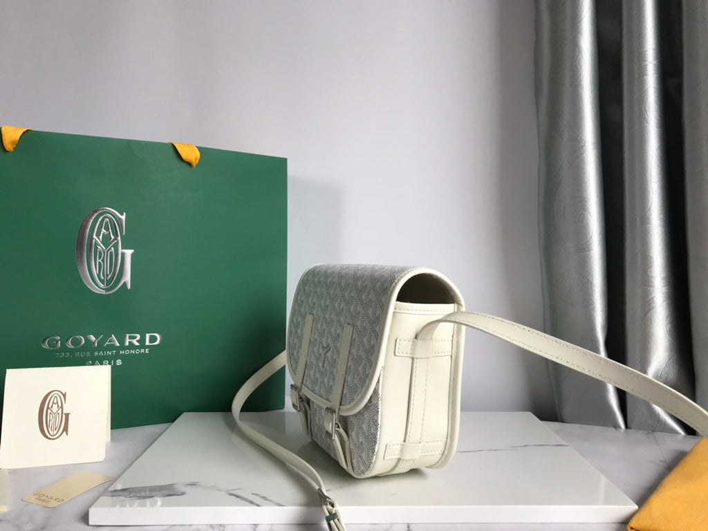 Goyard Belvedere PM Messenger Bag GY020098 White