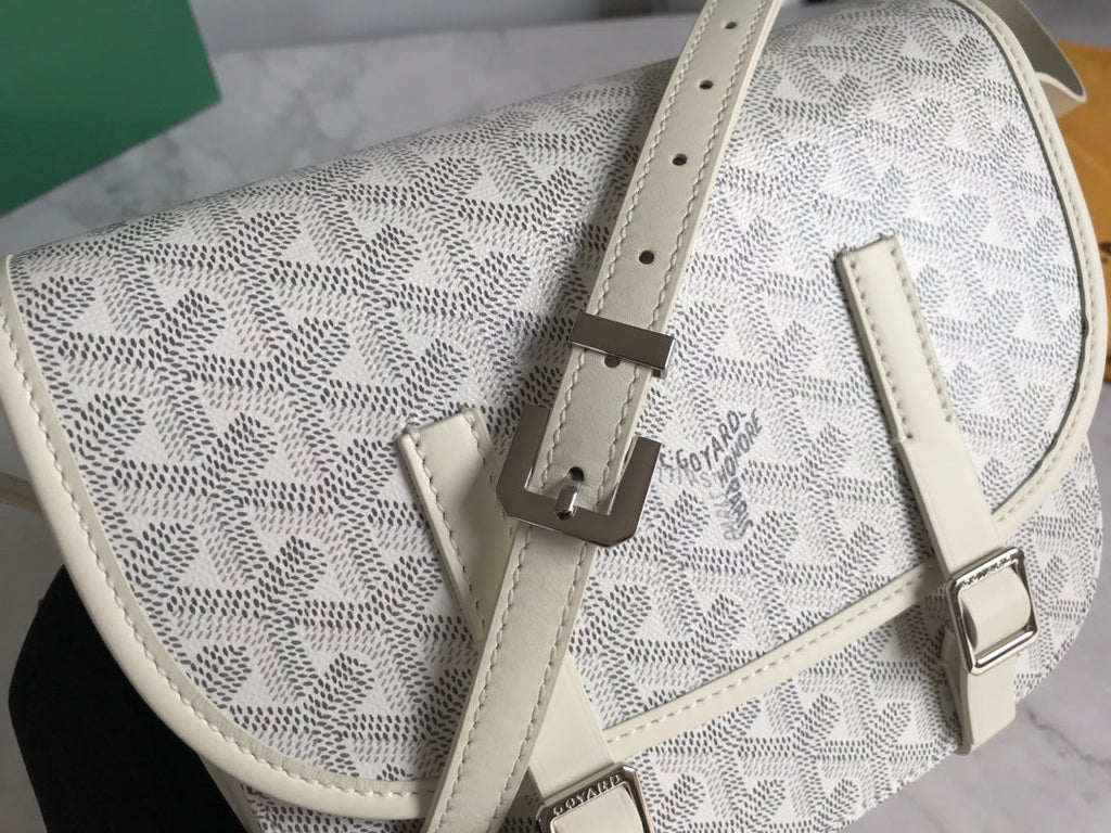 Goyard Belvedere PM Messenger Bag GY020098 White