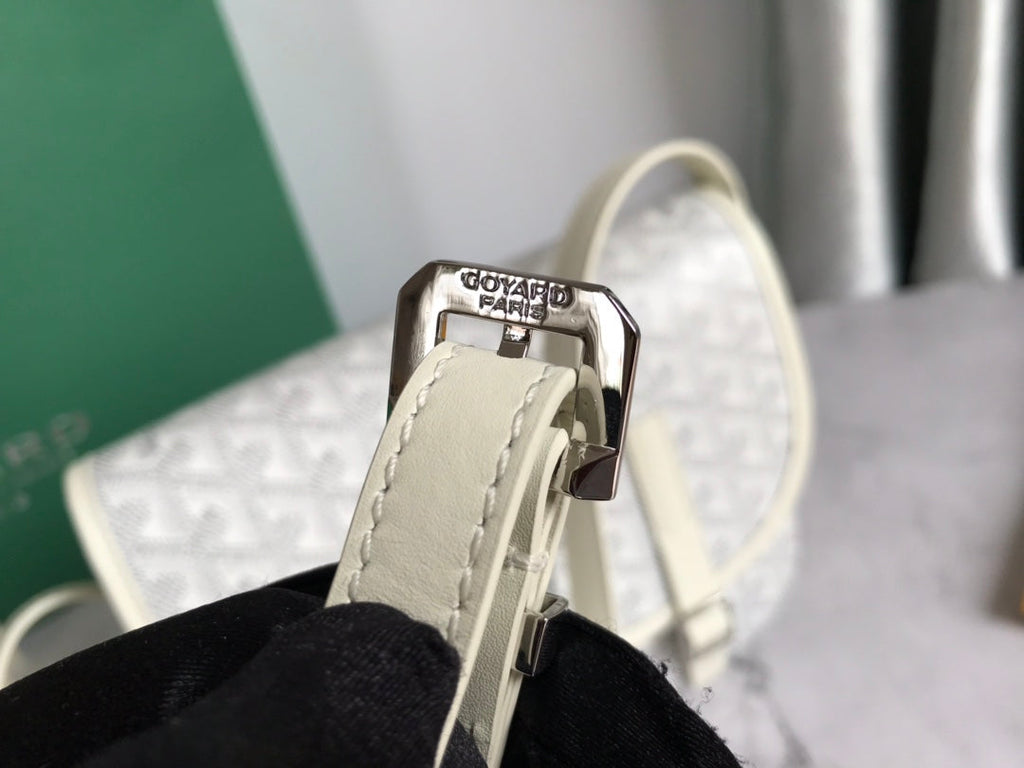 Goyard Belvedere PM Messenger Bag GY020098 White