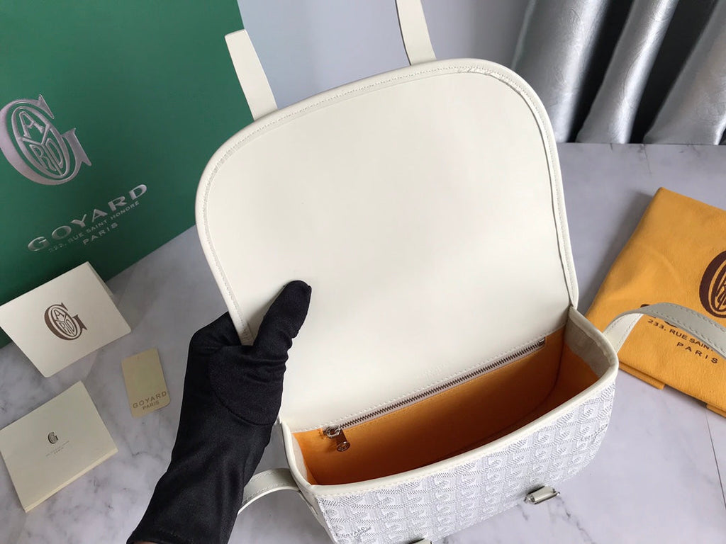 Goyard Belvedere PM Messenger Bag GY020098 White