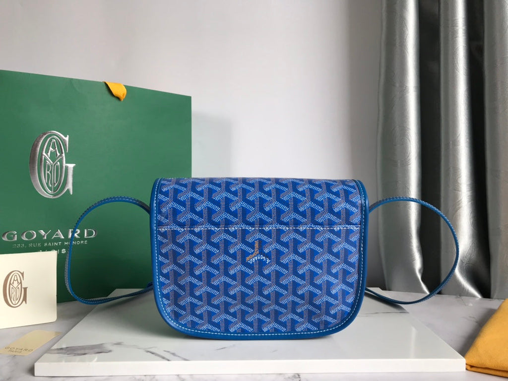 Goyard Belvedere PM Messenger Bag GY020098 Blue