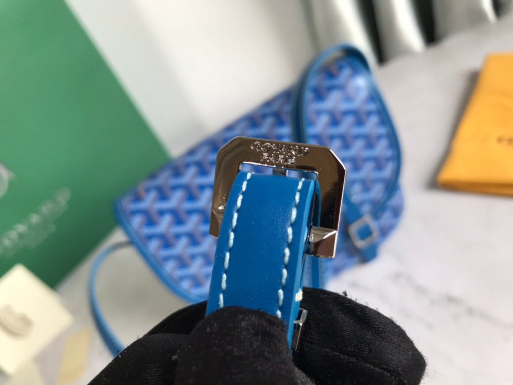 Goyard Belvedere PM Messenger Bag GY020098 Blue