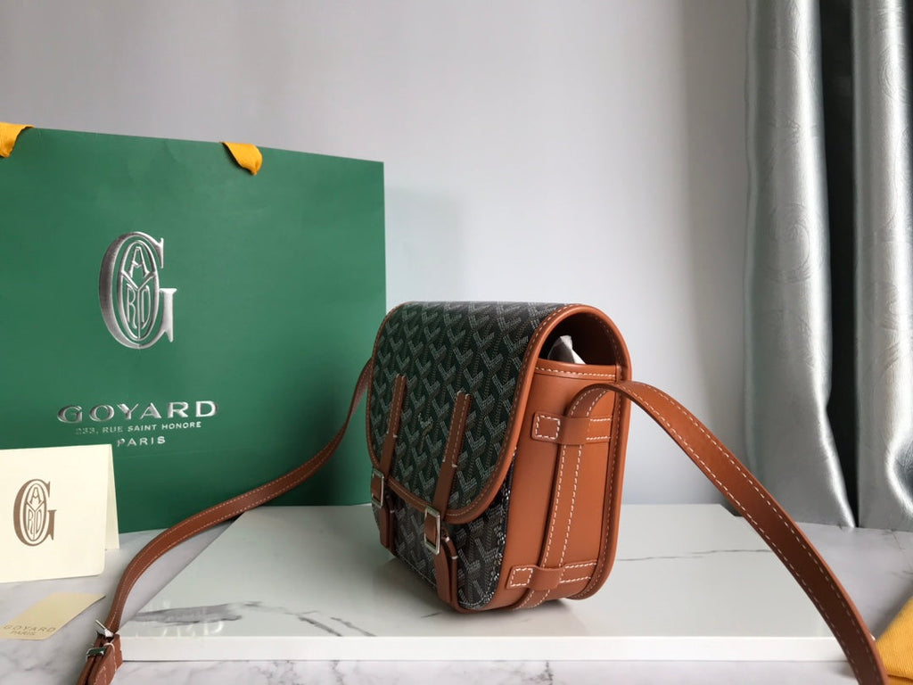 Goyard Belvedere PM Messenger Bag GY020098 Tan