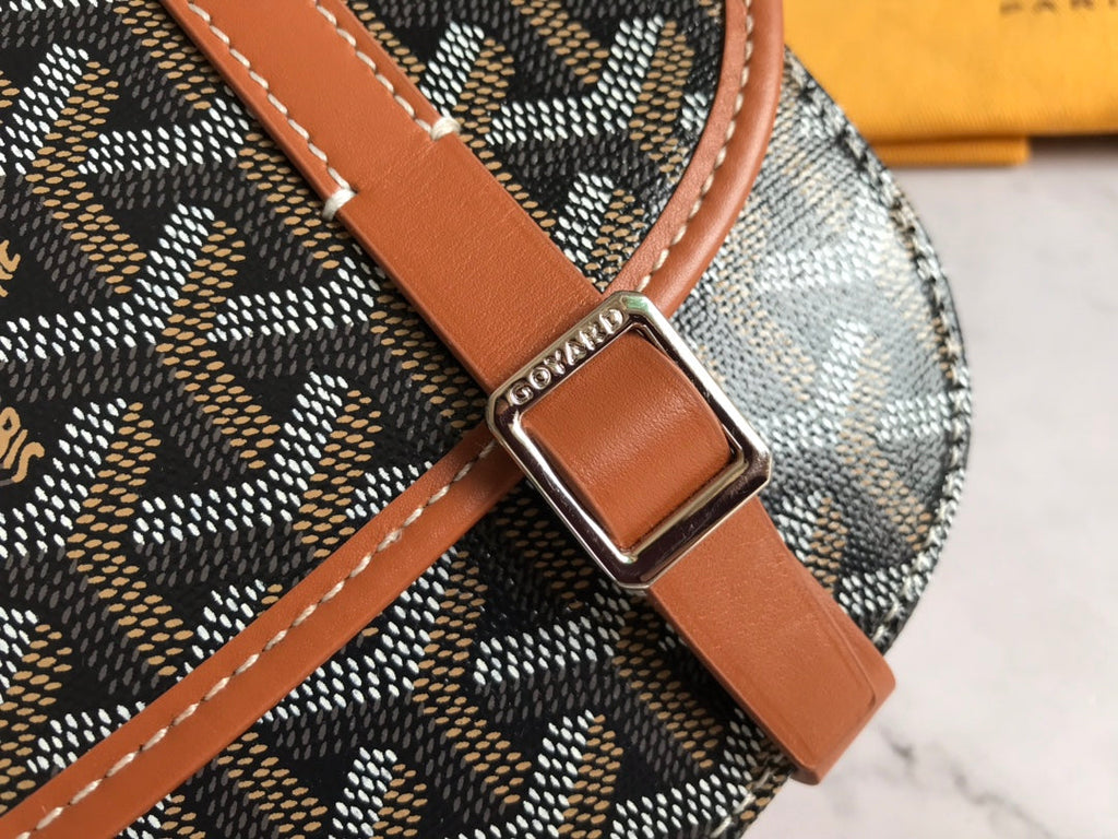 Goyard Belvedere PM Messenger Bag GY020098 Tan