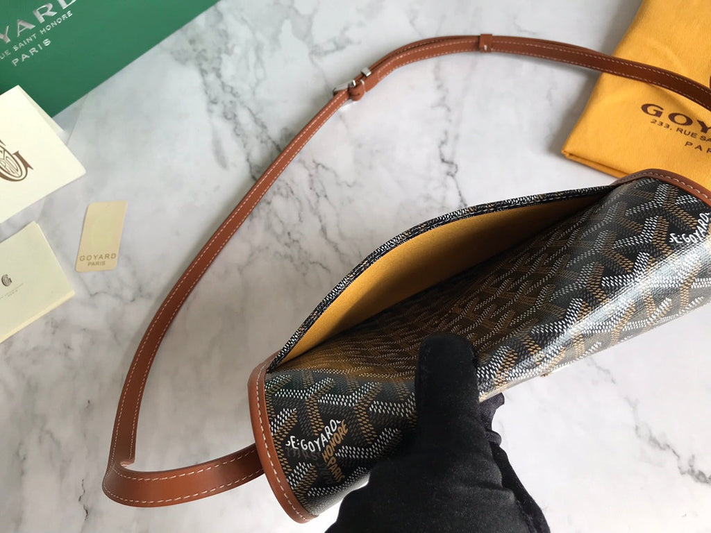 Goyard Belvedere PM Messenger Bag GY020098 Tan