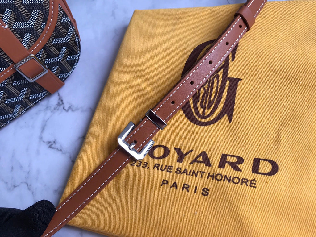 Goyard Belvedere PM Messenger Bag GY020098 Tan