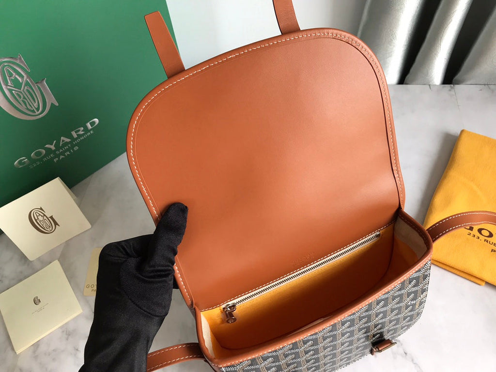 Goyard Belvedere PM Messenger Bag GY020098 Tan
