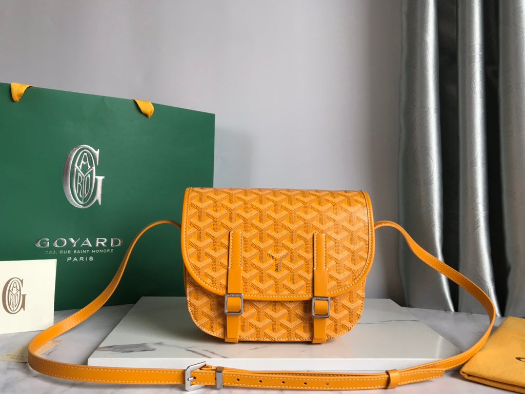 Goyard Belvedere PM Messenger Bag GY020098 Yellow