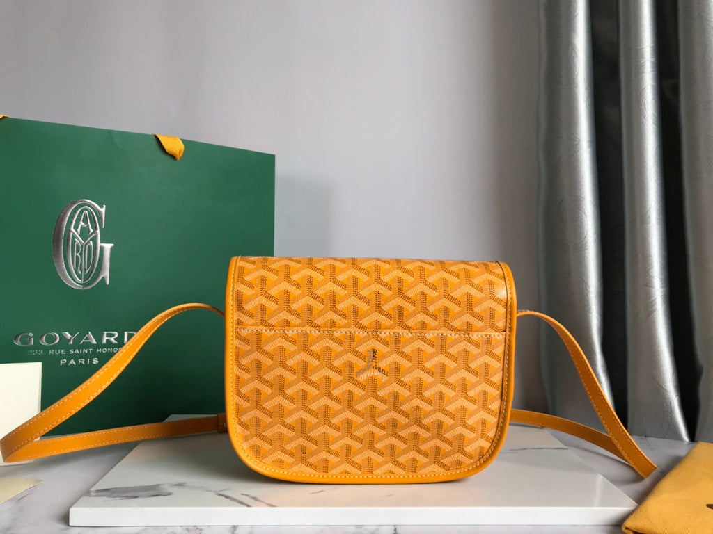 Goyard Belvedere PM Messenger Bag GY020098 Yellow