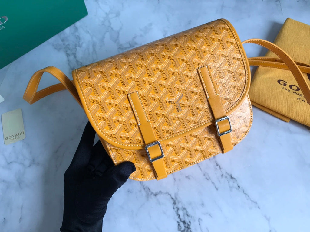 Goyard Belvedere PM Messenger Bag GY020098 Yellow