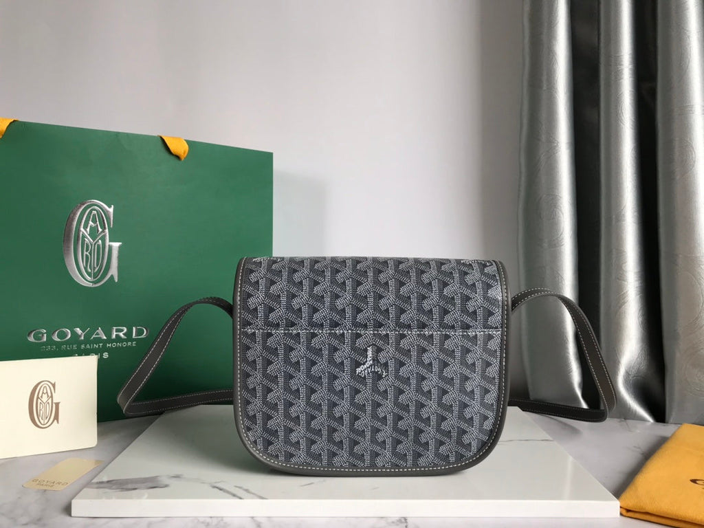 Goyard Belvedere PM Messenger Bag GY020098 Gray