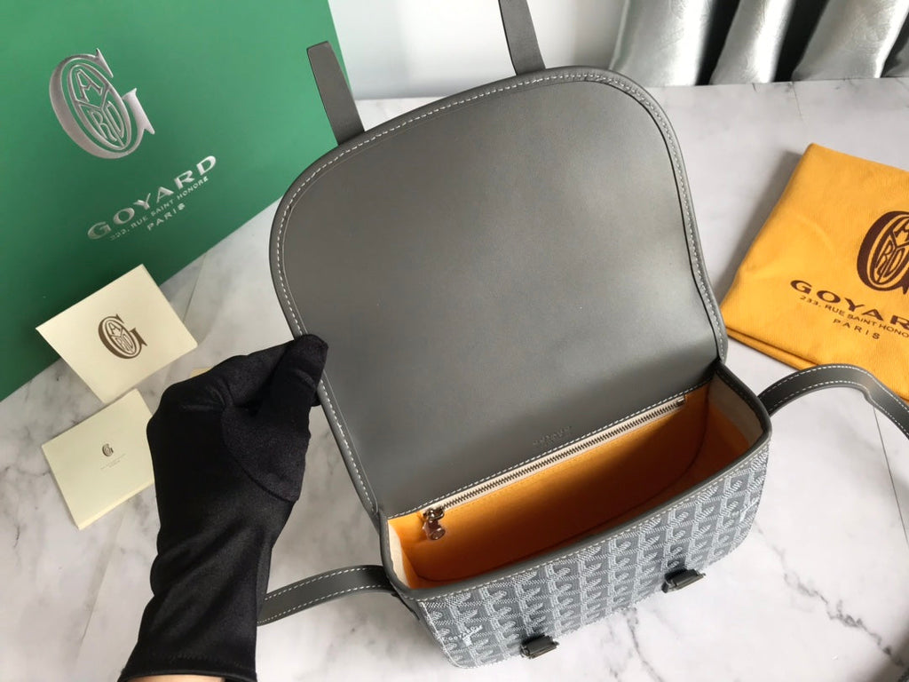 Goyard Belvedere PM Messenger Bag GY020098 Gray