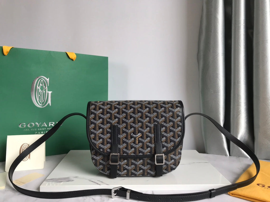 Goyard Belvedere PM Messenger Bag GY020098 Black