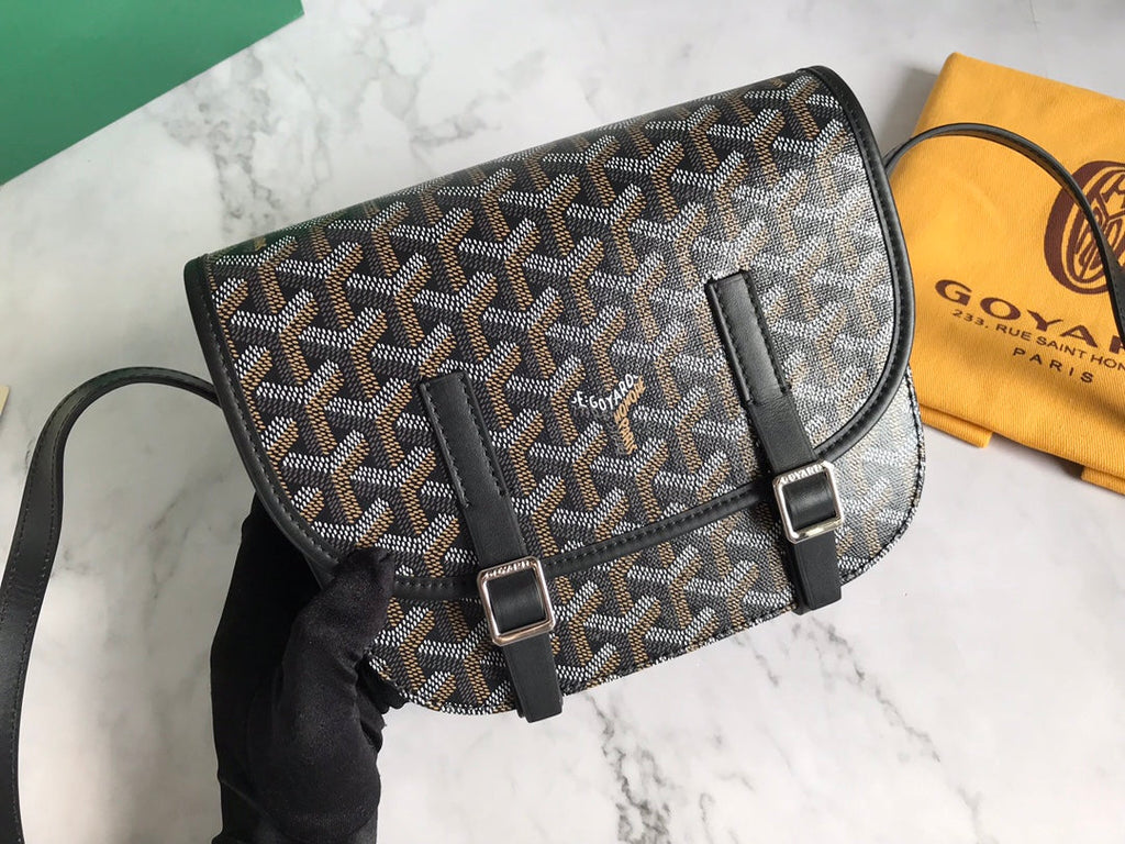 Goyard Belvedere PM Messenger Bag GY020098 Black