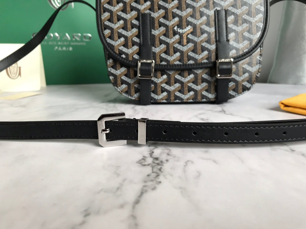 Goyard Belvedere PM Messenger Bag GY020098 Black
