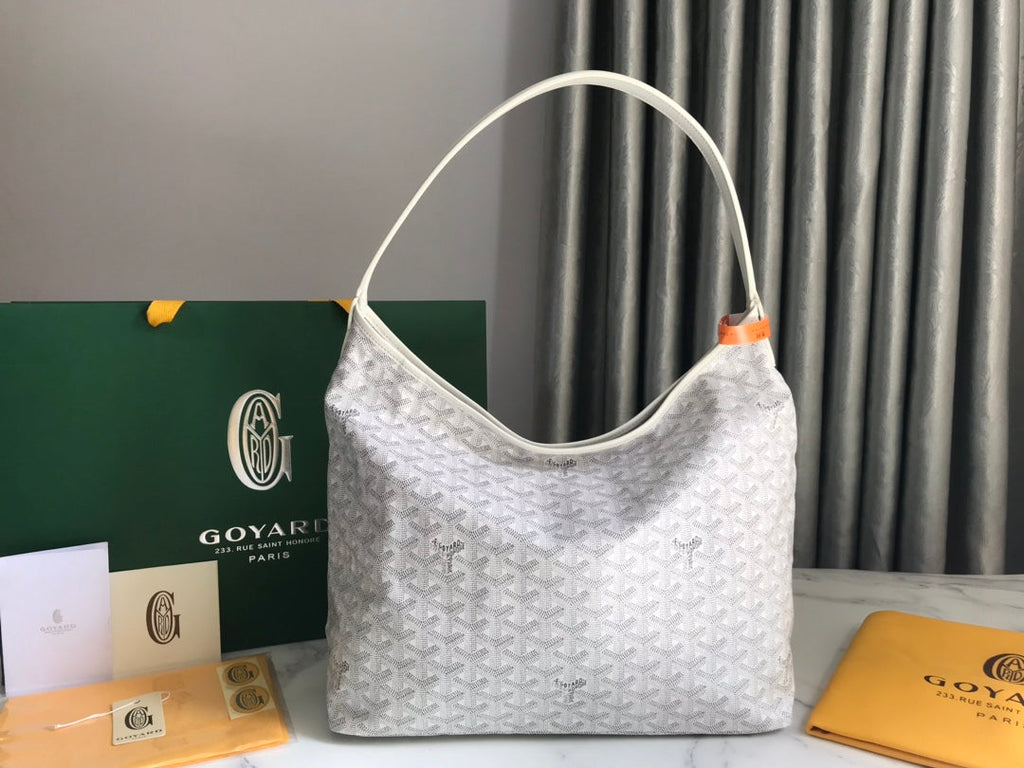 Goyard Bohemian Hobo Tote Bag GY020223 White