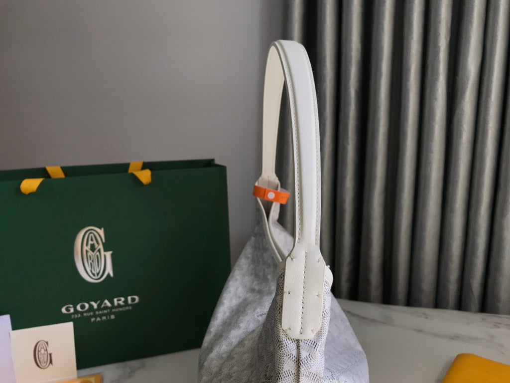 Goyard Bohemian Hobo Tote Bag GY020223 White
