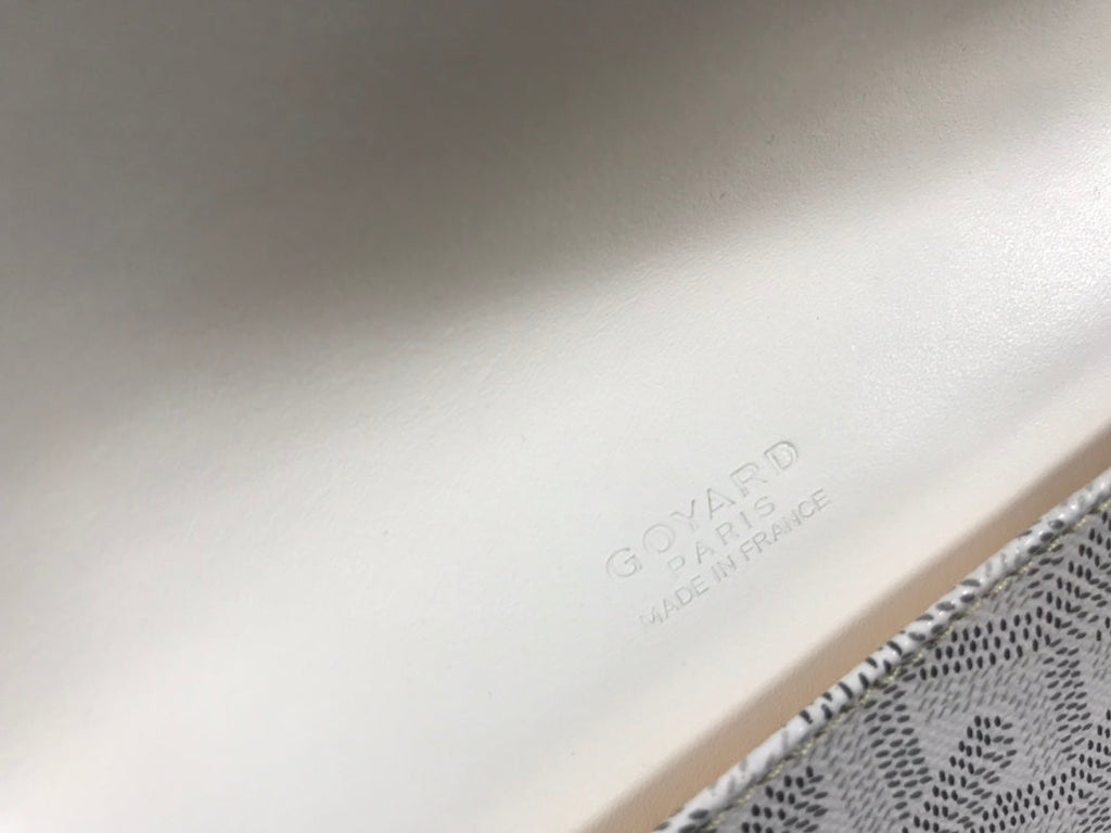 Goyard Camondo MM Horizontal Clutch GY020209 White