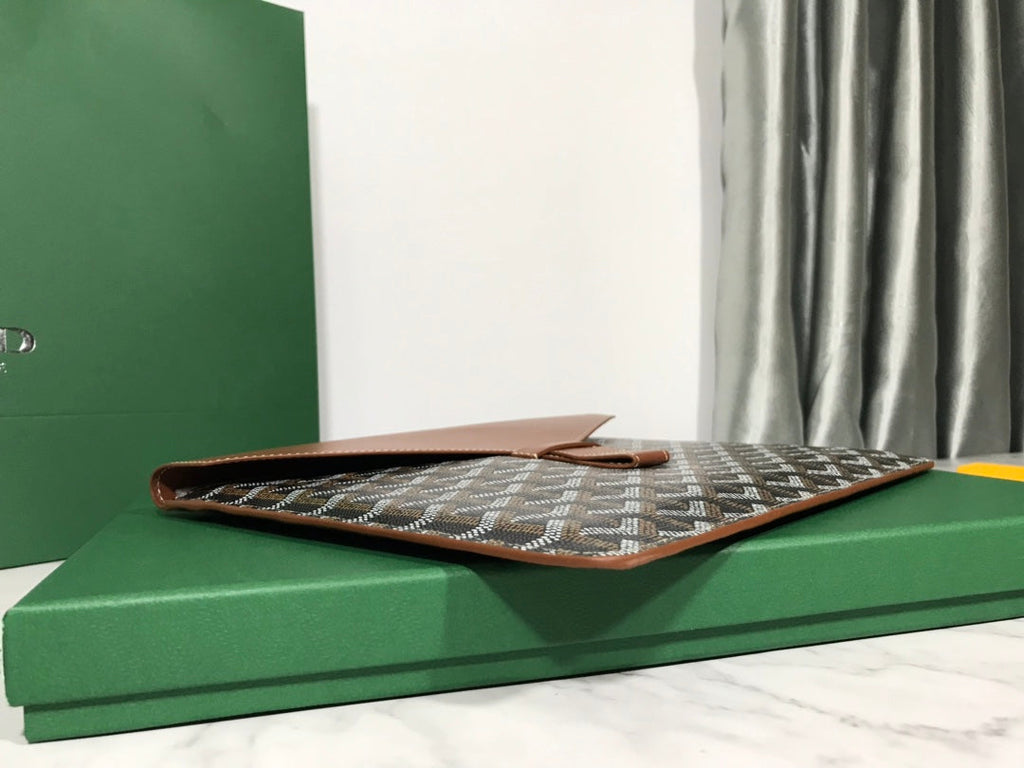 Goyard Camondo MM Horizontal Clutch GY020209 Tan