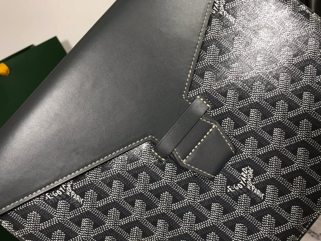 Goyard Camondo MM Horizontal Clutch GY020209 Gray