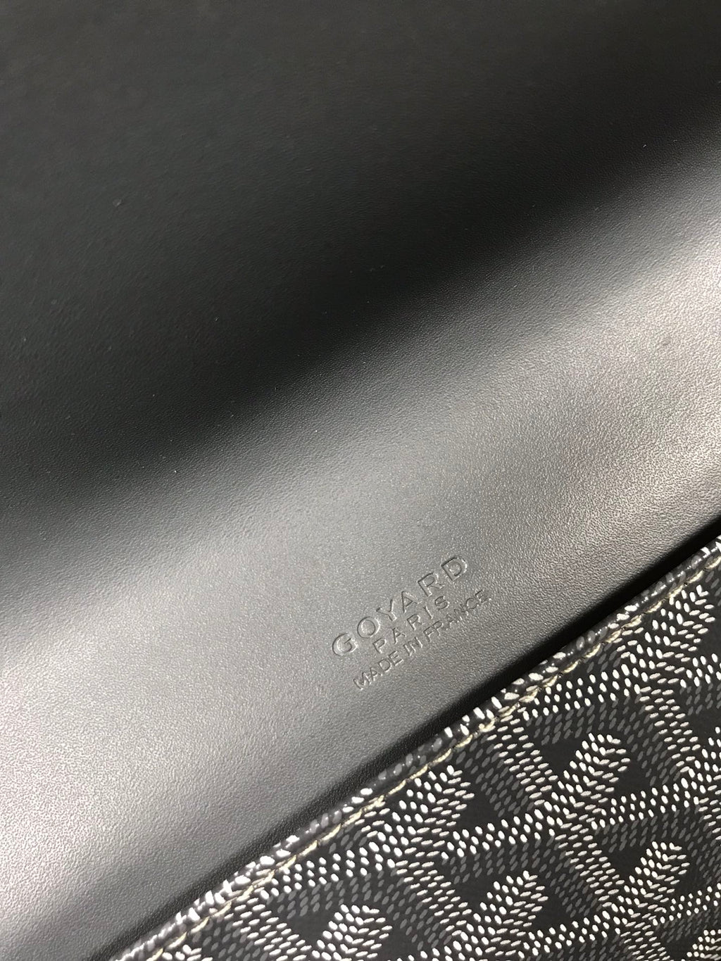 Goyard Camondo MM Horizontal Clutch GY020209 Gray