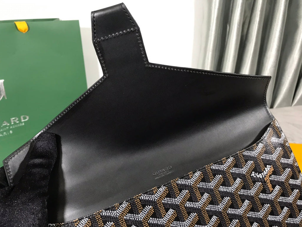 Goyard Camondo MM Horizontal Clutch GY020209 Black