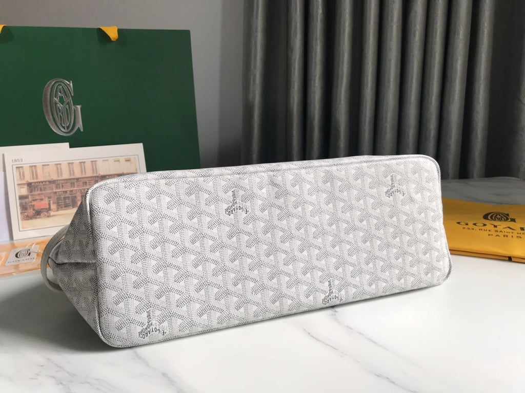 Goyard Chien Gris Tote Bag GY020217 White