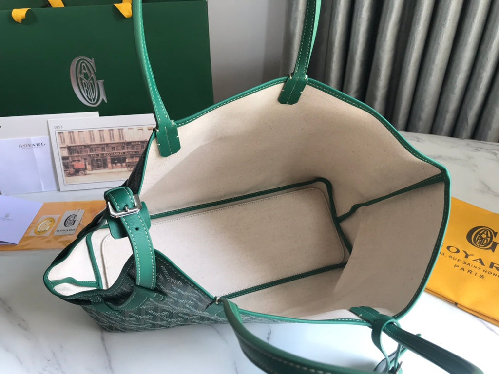 Goyard Chien Gris Tote Bag GY020217 Green
