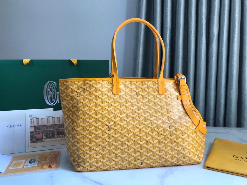 Goyard Chien Gris Tote Bag GY020217 Yellow