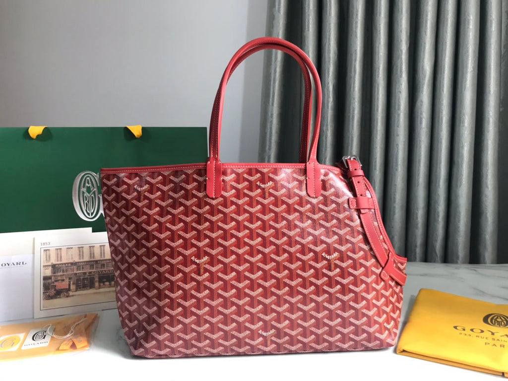 Goyard Chien Gris Tote Bag GY020217 Red