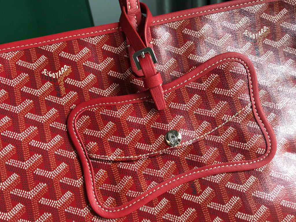 Goyard Chien Gris Tote Bag GY020217 Red