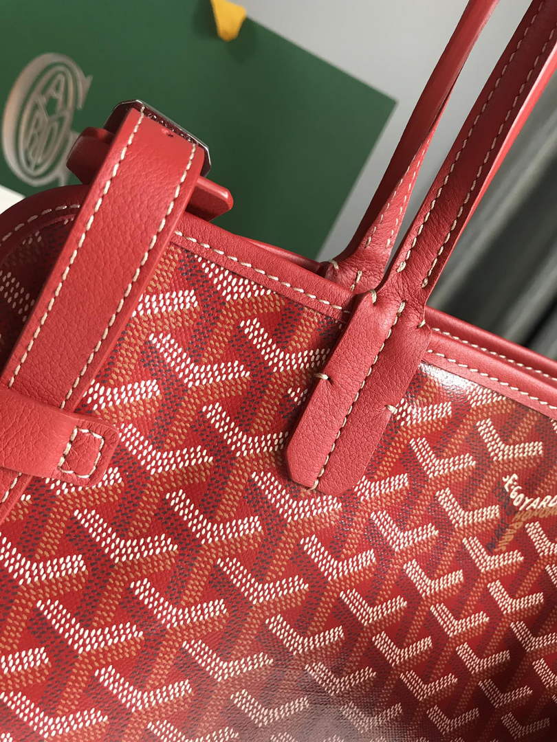Goyard Chien Gris Tote Bag GY020217 Red