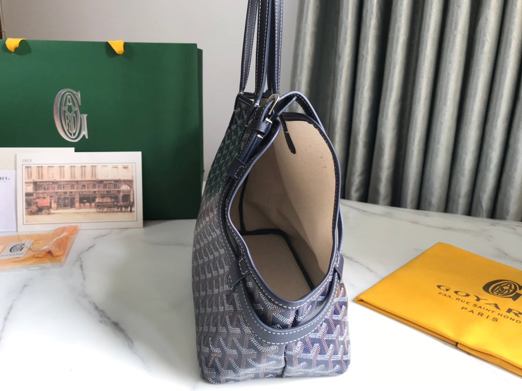 Goyard Chien Gris Tote Bag GY020217 Navy Blue