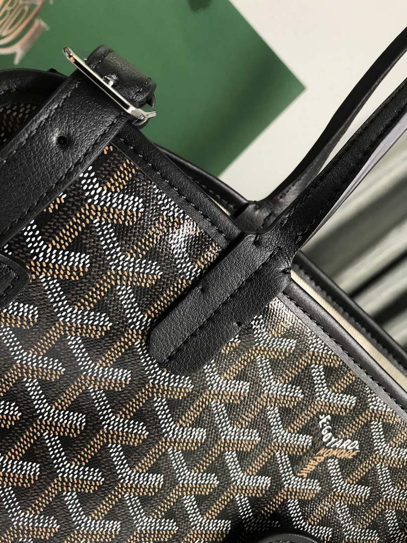 Goyard Chien Gris Tote Bag GY020217 Black