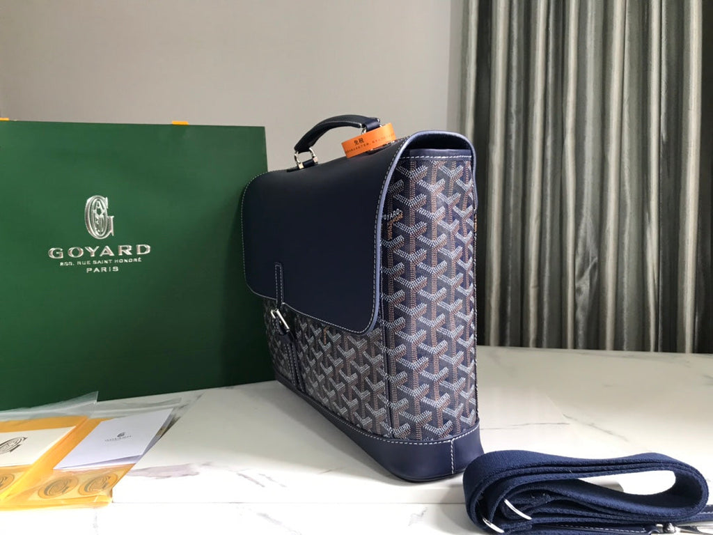 Goyard Citadin PM Messenger Bag GY020262 Navy Blue