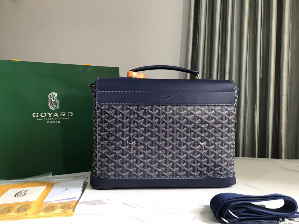 Goyard Citadin PM Messenger Bag GY020262 Navy Blue