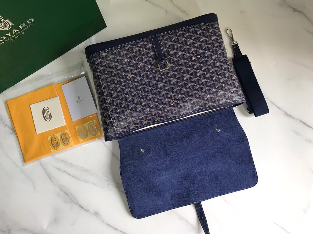 Goyard Citadin PM Messenger Bag GY020262 Navy Blue