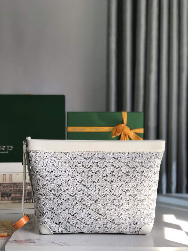 Goyard Conti Pouch White GY020233