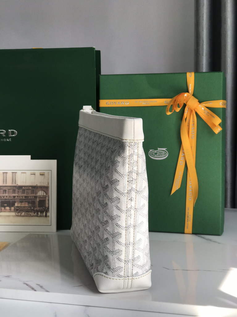 Goyard Conti Pouch White GY020233