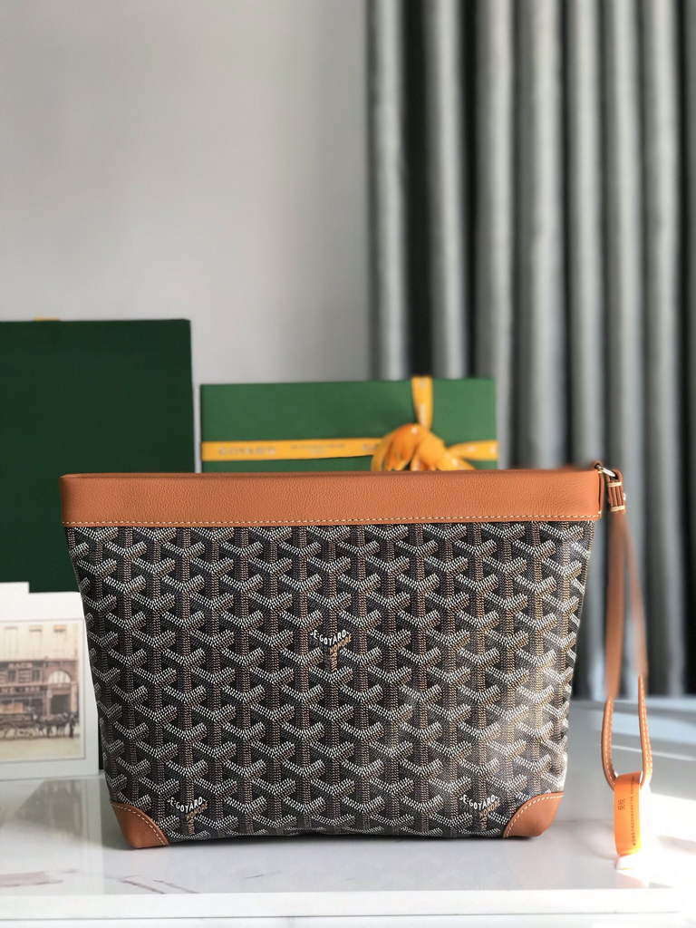 Goyard Conti Pouch Brown GY020233